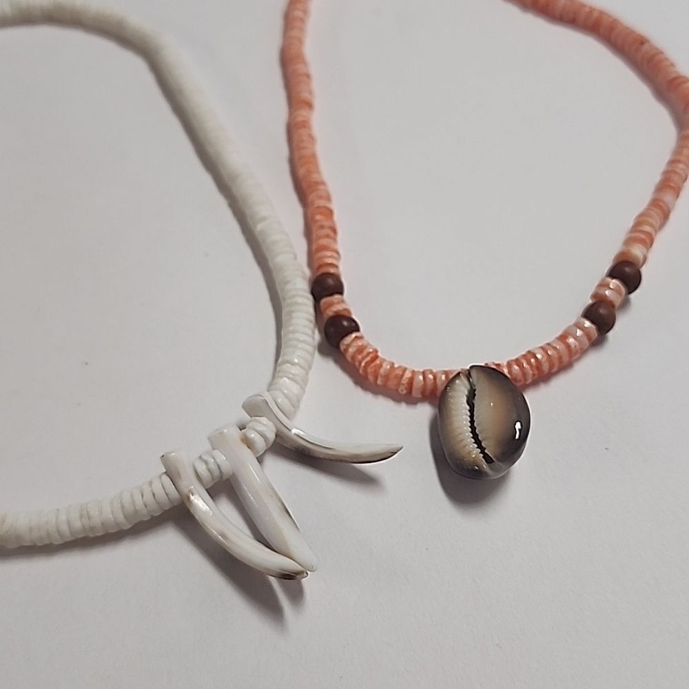 Shell Necklace Bundle of 2 - Picture 4 of 4